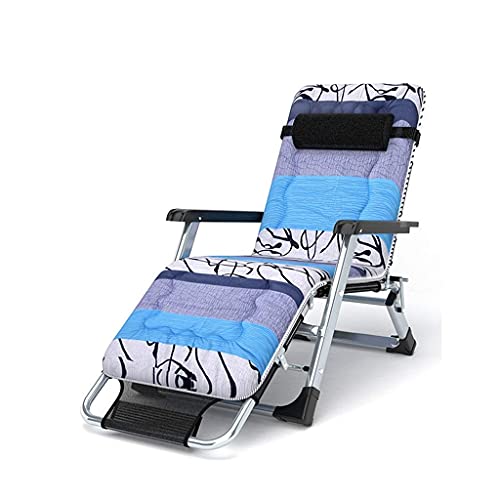 XIUKANGNB Liegestuhl, robuster Zero-Gravity-Stuhl, Strand-/Terrassen-/Garten-Campingstuhl, Liegedeck, extra breit 67 cm (Farbe: 10 umkehrbare Betten (8 einseitige Betten). Safehappy von XIUKANGNB