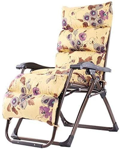 XIUKANGNB Sonnenliege, Liegestühle im Freien, klappbarer Liegestuhl für den Außenbereich, Klappstuhl für den Garten, Terrassensessel, Liegestühle für den Innenbereich (LA) Safehappy von XIUKANGNB