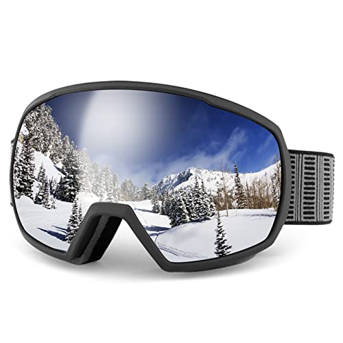 XIYINLI Stoßfeste Skibrille für Männer und Frauen Anti-Fog-UV-Schutz-Schneebrille von XIYINLI