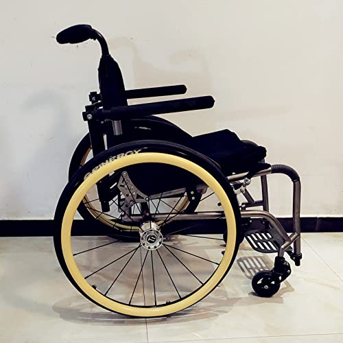 XJZHANG 24 Zoll - Rollstuhl-Schiebering-Schutzabdeckung, rutschfest/Abriebfest, Rollstuhl-Schiebering-Abdeckungen von XJZHANG