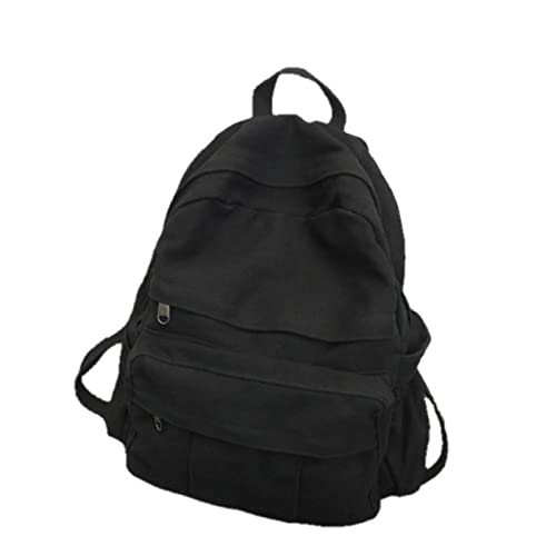 XKUN Rucksack Schultasche Für Mädchen Rucksack Frauen Weiche Stoff Bücherbags Mittelstudent Schultasche Leinwandtasche Teenager Reisetaschen von XKUN