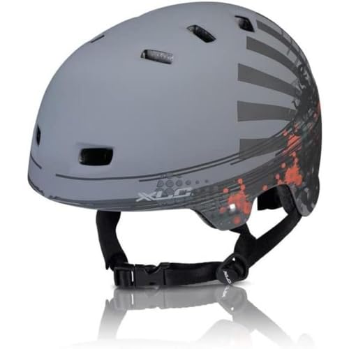 XLC Bh-c22 Helm, grau, Einheitsgröße von XLC
