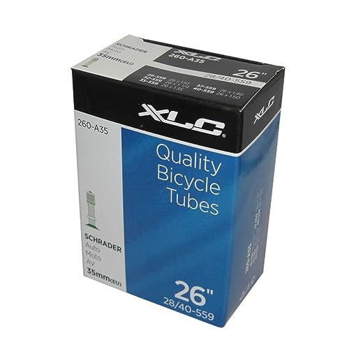 XLC Fahrradschlauch 260-A35 26 x1.0/1.5 25/40-559 AV 35 mm von XLC