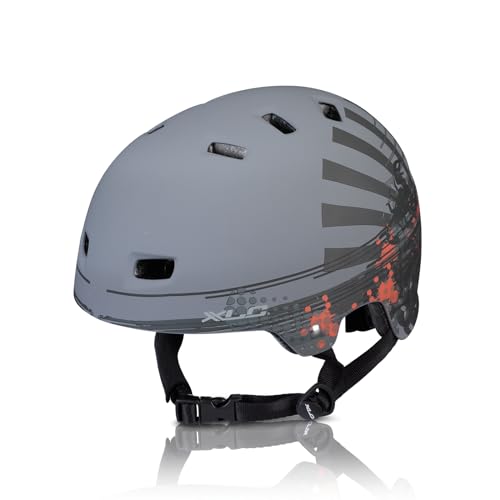 XLC Urban Helm BH-C22, Grau, 53-59 cm von XLC