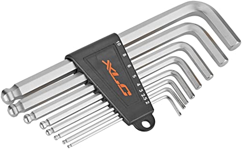 XLC Innensechskant Schlüsselset TO-S33, schwarz, 15 x 3 x 3 cm von XLC