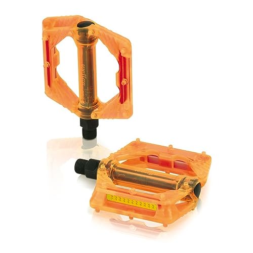XLC Plattform-Pedal PD-M16, Orange, One Size von XLC