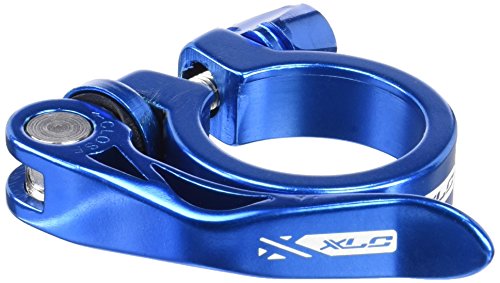XLC Unisex – Erwachsene Sattelstützklemmring Sattelstütz-Klemmring PC-L04, Blau, One Size von XLC