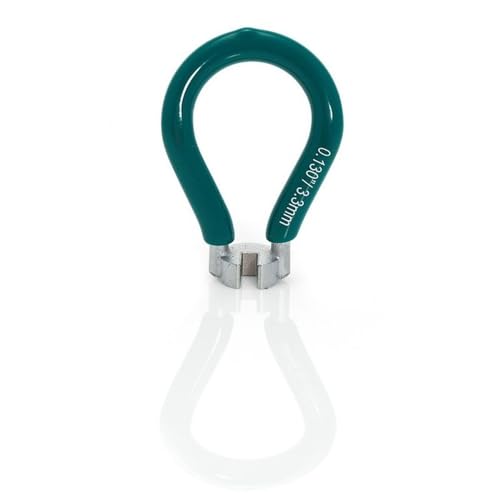 XLC Unisex – Erwachsene Speichennippel-Schlüssel TO-S43, Silber, Grün, One Size von XLC