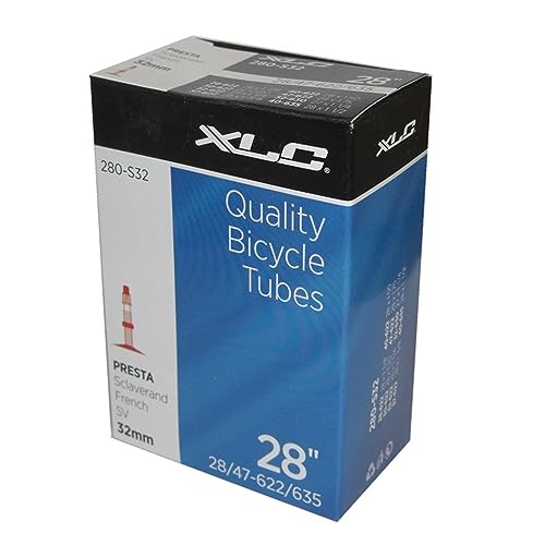 XLC Unisex – Erwachsene Fahrradschlauch-2508280405 Fahrradschlauch, Schwarz, One Size von XLC