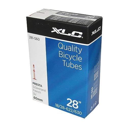 XLC Unisex – Erwachsene Fahrradschlauch-2508281605 Fahrradschlauch, Schwarz, One Size von XLC