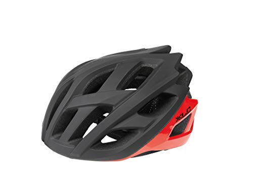 XLC Unisex – Erwachsene BH-C23 Fahrradhelm, schwarz, 1size von XLC