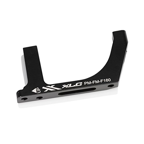 XLC Unisex – Erwachsene BR-X71 Flatmountadapter für PM-Bremse, Schwarz, Unisize von XLC