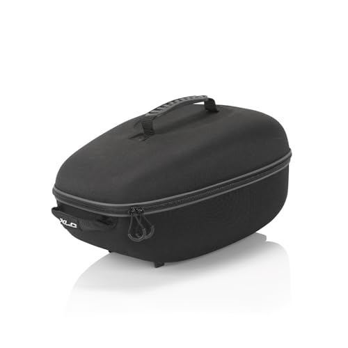 XLC Cargo Box carry more BA-B06 - Komfortable Gepäcklösung für Trekkingtouren - Schwarz, 270x220x420 von XLC