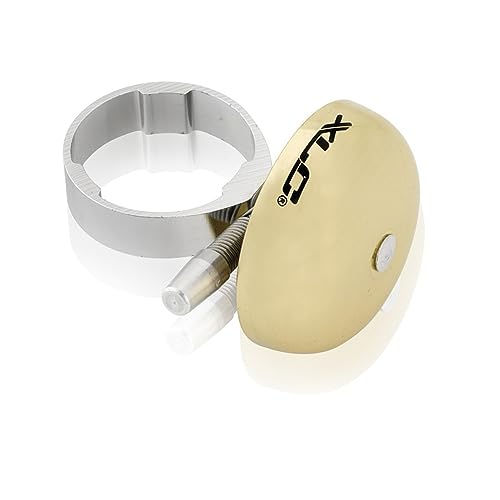 XLC Unisex – Erwachsene Miniglocke-2500702110 Miniglocke, Gold, 45 mm von XLC