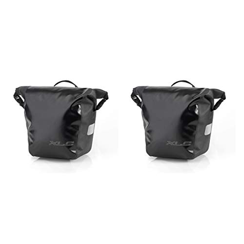 XLC Unisex – Erwachsene Einzeltaschenset wasserdicht Packtasche, schwarz, 1size von XLC