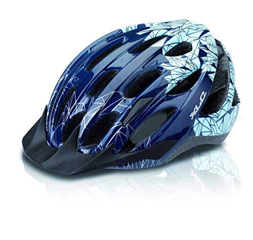 XLC Unisex – Erwachsene Fahrradhelm BH-C20, Blau, 58-63 cm von XLC