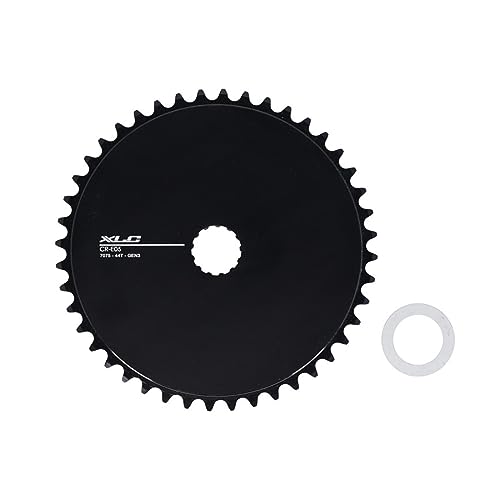 XLC Unisex – Erwachsene Fahrradkettenblatt-2502860120 Fahrradkettenblatt, Schwarz, 42 Zähne von XLC