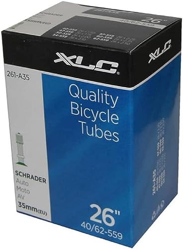 XLC Unisex – Erwachsene Fahrradschlauch-2508262205 Fahrradschlauch, Schwarz, One Size von XLC