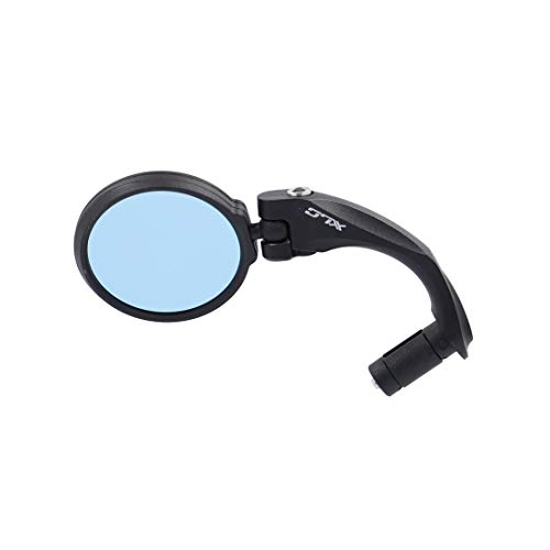 XLC Unisex – Erwachsene Fahrradspiegel-2503250035 Fahrradspiegel, Schwarz, 62mm von XLC