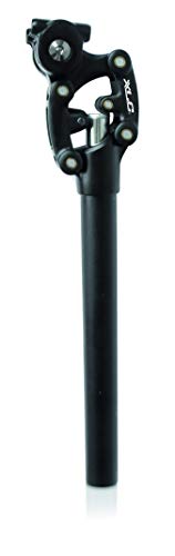 XLC Unisex – Erwachsene Federsattelstütze SP-S11, Schwarz, 350 mm von XLC
