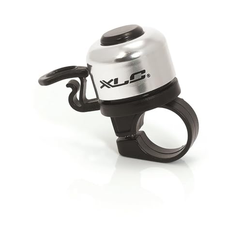 XLC Unisex – Erwachsene Miniglocke DD-M06 Durchmesser 22.2 mm, Silber, One Size von XLC