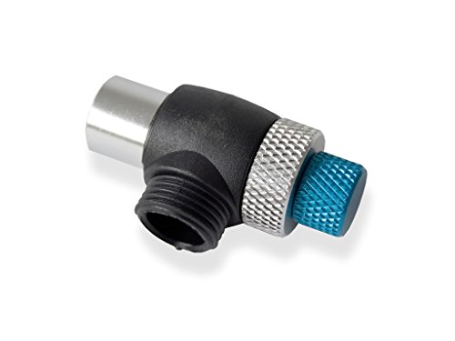 XLC Unisex – Erwachsene PU-X05 Ersatzpumpenkopf für Suspension Pumpe, Schwarz, blau, Silber, Unisize von XLC