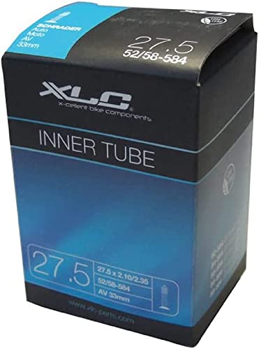 XLC Unisex – Erwachsene Schlauch-2508270400 Schlauch, Schwarz, 27.5 x 3.0 von XLC