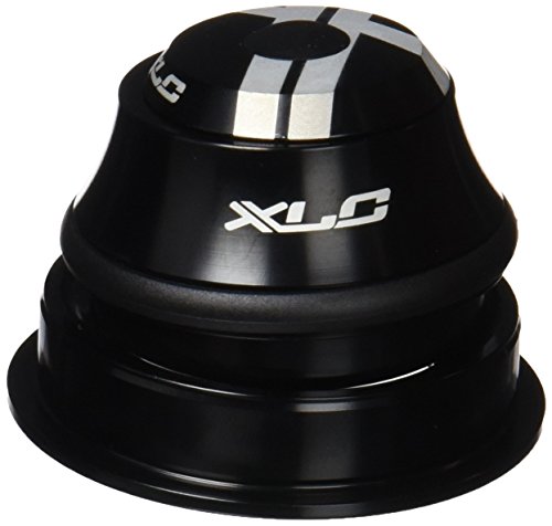 XLC Zubehör Comp A-Head-Steuersatz HS-I07 1 1/8 - 1 1/4 tapered semi integriert, schwarz, 2500508000 von XLC