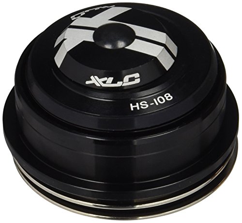 XLC Zubehör Comp A-Head-Steuersatz HS-I08 1 1/8 - 1.5 Zoll tapered semi integriert, schwarz, 2500508500 von XLC