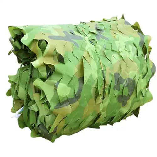 XLHYYDS Camo Netting, Outdoor Sunshade net, Military Camouflage Netting, Essential Khaki Camouflage net for Hunting and Camping Decoration, Sun Protection net (Size : 1.5 * 12m(4.9ftx39.4ft)) von XLHYYDS