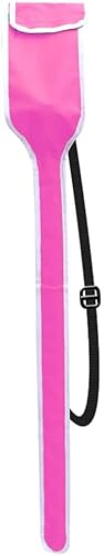 XLWYYXF Schwerttasche 1680D Oxford-Stoff-Zaun-Degen-Doppelausrüstungstasche für Foliensäbel-Degen-Zaunausrüstung, wasserdicht und verschleißfest, geeignet für Erwachsene und Kinder-Pink||Adult von XLWYYXF