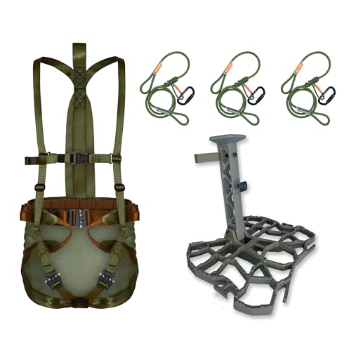 XOP Komplettes Baumsattel-Jagdsystem – inklusive Edge Tree Sattelplattform, Mondo Sattelgurt und Tragetasche von XOP-XTREME OUTDOOR PRODUCTS