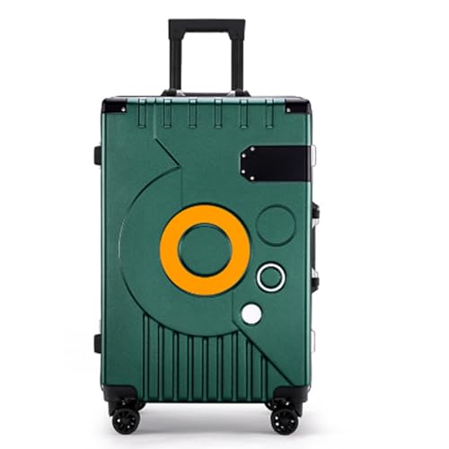XPKLTXZW Koffer mit verstärktem Griff, Leichter und praktischer, glatter Koffer mit Vier Rädern, geeignet für Geschäftsreisen und Reisen von XPKLTXZW