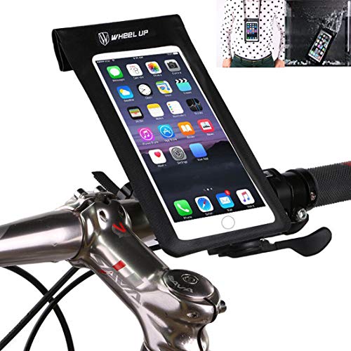 XPhonew Fahrrad Lenker Tasche, Wasserdicht Ultra Thin Case / Tasche Mtb Mountain City Road Bike Phone Tasche Touch-Bildschirm Universal-Dry Bag Mit Fahrrad Handy Halterung von XPhonew