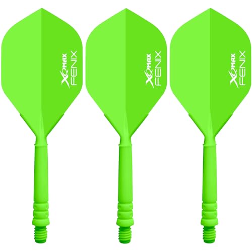 XQ Max Fenix Green Standard - Dart Flights Inbetween von XQ Max Darts