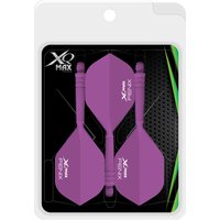 3er Pack XQ Max Fenix Molded Dartflight mit Shaft purple 22 mm von XQ Max