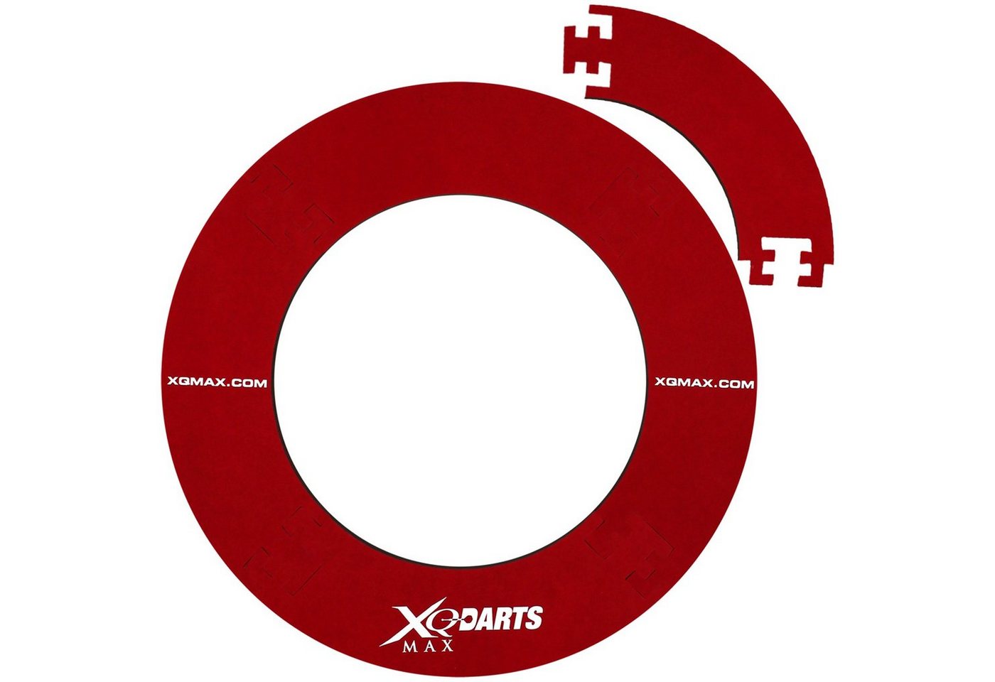XQMAX Dartscheibe Surround Ring für Dartscheibe rot, (Surround Ring, Surround Ring), Dartscheiben Umrandung Dart Auffangring von XQMAX