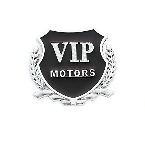 XQXSTORE 3D Auto Aufkleber VIP Motors Auto Emblem Abzeichen Aufkleber für Universal Car Styling-VIP_Sticker von XQXSTORE
