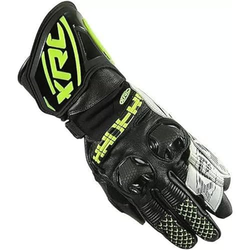 XRC HADERG Race Motorradhandschuhe Herren Schwarz/Neon S von XRC