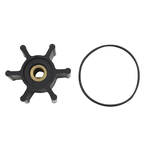 XRmarine 6303-0003 09-824P Seewasserpumpe Flexibles Laufrad 124223-42092 für Jab-SCO John-Son und kompatibel mit Yan-mar 128296-42070 von XRmarine