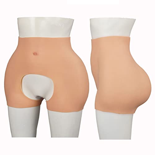 XSWL Silikon Hüften und Hintern Pads Enhancer Fake Pussy Unterhosen Lift Up Buttocks Enlargement Plump Crotch False Bum Shaping Unterwäsche,Natural,Thick HIPS_1" von XSWL