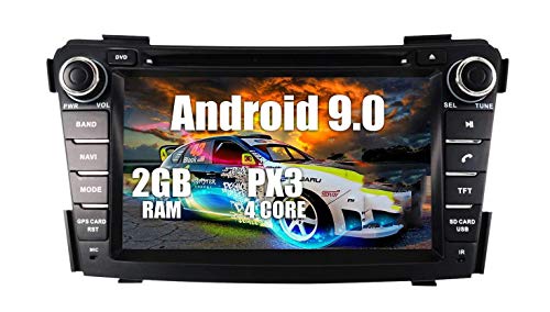 XXRUG Sat NAV Auto-Stereo-Adapter Head Unit Navi GPS-Navigation für Hyundai I40 2011-2016 Navigator CD DVD-Player Tracker Bluetooth WiFi Auto Radio von XXRUG