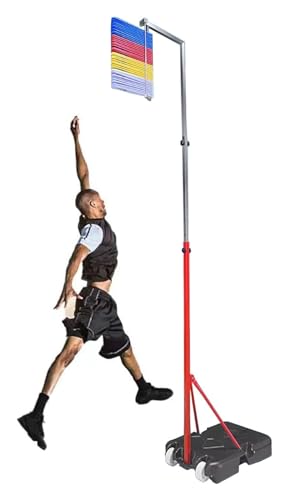 XZDXERBINNB Vertikalsprung-Messgerät, vertikaler Sprungtester, Bodenstehendes Hochsprungtraining for Basketball-Volleyballspieler von XZDXERBINNB