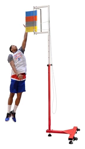 vertikaler Sprungtester, Vertikalsprung-Messgerät, Sprunghöhenmessgerät, 1,7–3,6 m vertikaler Sprungtrainingstester, Volleyball-Spike-Trainer von XZDXERBINNB