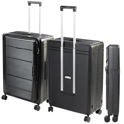 Xcase Falt-Reisekoffer: Faltbarer 4-Rollen-Hartschalen-Koffer, TSA-Schloss, 26" / 66 cm, 90 l (Trolley, Hartschalenkoffer, Zahlenschloss) von Xcase