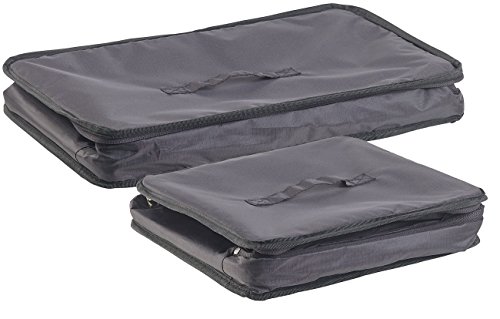 Xcase Ordnungssystem Koffer: XL- und XXL-Koffer-Organizer, Packwürfel zum Aufhängen (Regal Koffer, Koffer-Organizer-Taschen, Kleiderbügel) von Xcase