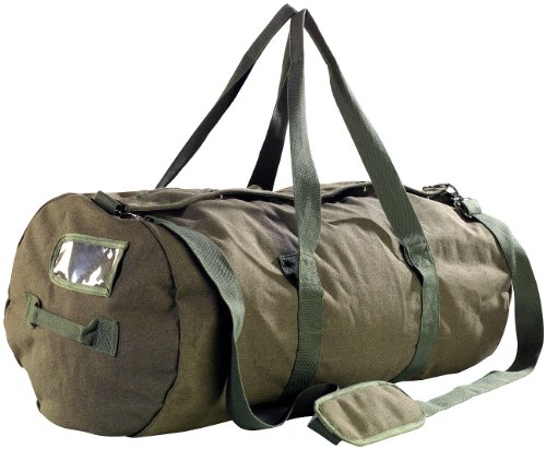 Xcase Seesack XXL: XXL-Canvas-Reisetasche mit gepolstertem Schultergurt, 100 Liter (Seesack Reisetasche, Falt Reisetasche, Faltbare) von Xcase