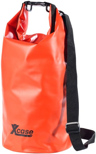 Xcase Seesack LKW Plane: Wasserdichter Packsack 16 Liter, rot (Badesäcke wasserdicht, Wasserdichter Kleidersack, Reisetaschen) von Xcase