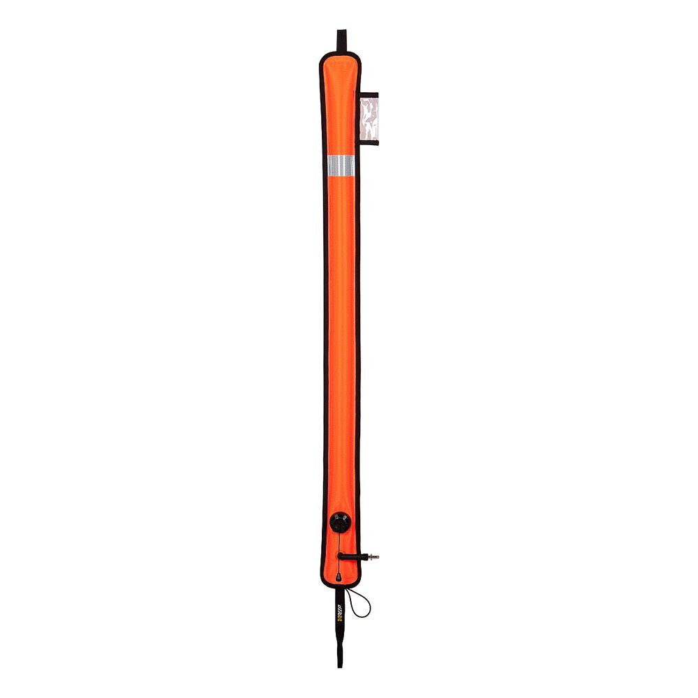 Xdeep Closed Dsmb Narrow Buoy Orange 140 cm von Xdeep