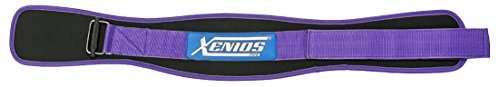 Xenios USA 4 Zoll Man Ergo WOD Gürtel-S (89 cm)-Schwarz/Violet, PSNYPLAT025 von Xenios USA